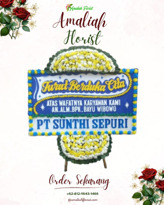 Papan Bunga Duka di Tanah Raja